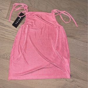 Pink Cutout Skirt - TAGS STILL ON